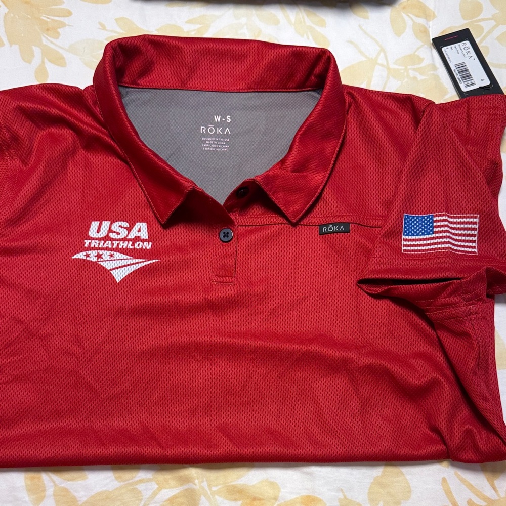 Women’s USA Triathlon Tech Polo